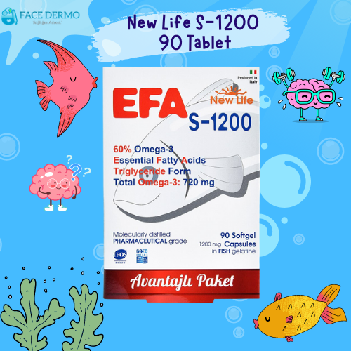 New Life Omega-3 S-1200 90 Tablet